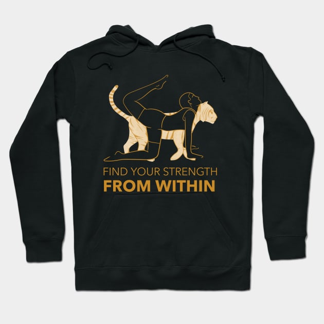 Find Your Strength - From WITHIM Hoodie by Tracy Parke